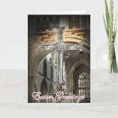 HET WENSKAART VAN DE ZEGEN VAN PASEN FEESTDAGEN KAART (Voorkant)