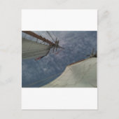 Het Wenskaart van de zeilboot Briefkaart (Voorkant)