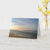 Het Wenskaart van de Zomer van Provincetown Kaart (Gele Bloem)