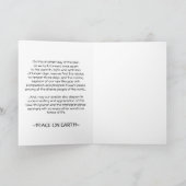 Het Wenskaart van de Zonnestilstand van de winter Feestdagen Kaart (Binnen)