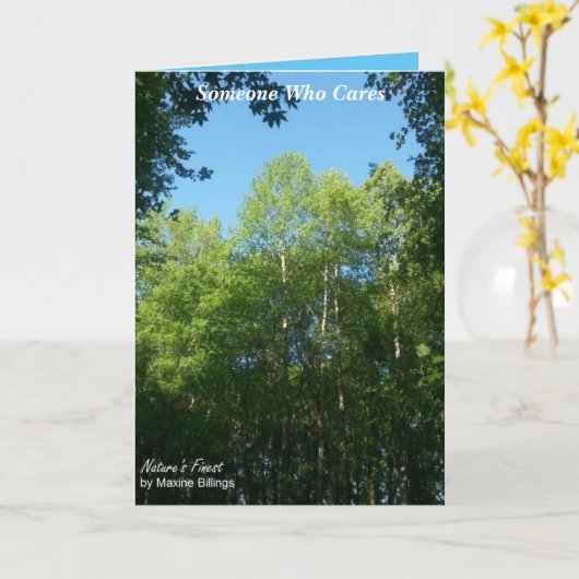 Het Wenskaart van de zorg/van de Zorg Kaart (Gele Bloem)