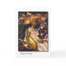 Het Wenskaart van Di Fungi Tarot van de pagina