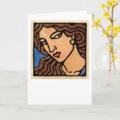 Het Wenskaart van Diana Kaart (Gele Bloem)