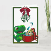 Het Wenskaart van Dinnersaurus: Schat en Bunno Kaart (Voorkant)