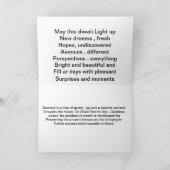 Het Wenskaart van Diwali Kaart (Binnen)