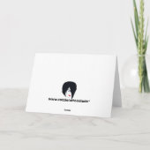 Het Wenskaart van drie Wijzen Feestdagen Kaart (Achterkant)