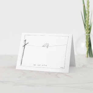 Het wenskaart van duiven kaart