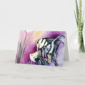 Het Wenskaart van engelen Kaart