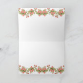 Het Wenskaart van Faiŕy van de perzik Kaart (Binnen)