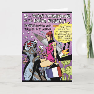 Het Wenskaart van Frankrijk Kaart