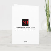 Het Wenskaart van Franz Schubert Kaart (Achterkant)