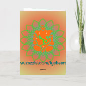 Het wenskaart van Ganesh Kaart (Achterkant)