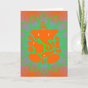 Het wenskaart van Ganesh Kaart
