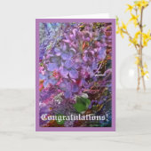 Het wenskaart van gelukwensen kaart (Gele Bloem)