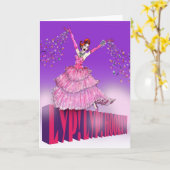 Het Wenskaart van gelukwensen (spatie) Kaart (Gele Bloem)