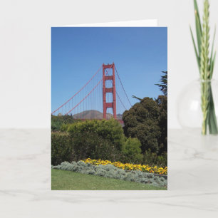 Het Wenskaart van golden gate bridge Kaart