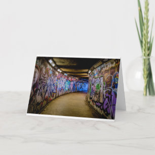 Het Wenskaart van Graffiti van de muur Kaart