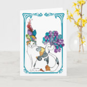 Het Wenskaart van Gretel Kaart (Gele Bloem)