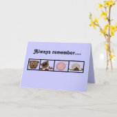 Het Wenskaart van Haggis Kaart (Gele Bloem)