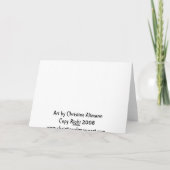 Het Wenskaart van Halloween, heksen, zwarte, Kaart (Achterkant)