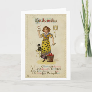 Het Wenskaart van Halloween Kaart
