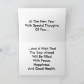 Het Wenskaart van Hashanah van Rosh Feestdagen Kaart (Binnen)