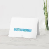 Het wenskaart van het "Bedankt" van Quilled Bedankkaart (Achterkant)