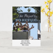 Het wenskaart van het Beslissende punt Kaart (Gele Bloem)