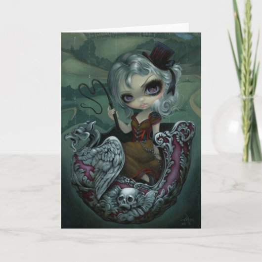 Het Wenskaart van het circus "van de Blokkenwagen" Kaart (Voorkant)