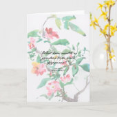 Het Wenskaart van het Citaat van de Rozen van de Kaart (Gele Bloem)