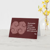 Het Wenskaart van het Citaat van Rumi. Het Ontwerp Kaart (Gele Bloem)