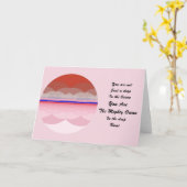 Het Wenskaart van het Citaat van Rumi. Oceaan Kaart (Gele Bloem)