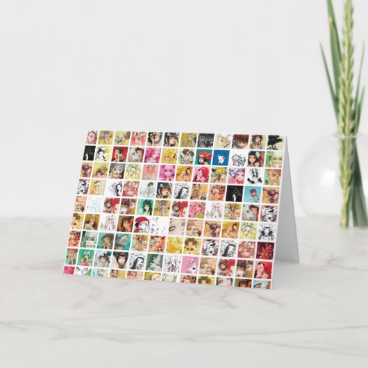 Het Wenskaart van het d'ErricoNet van Camilla Kaart (Voorkant)