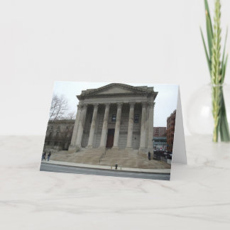 Het Wenskaart van het Gerechtsgebouw van de Kaart