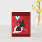 Het Wenskaart van het Hart van de verjaardag Kaart (Gele Bloem)