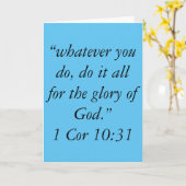 Het Wenskaart van het Heilige Schrift van de Kaart (Gele Bloem)