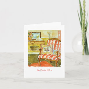 Het Wenskaart van het Hoofdkussen van de Kaart