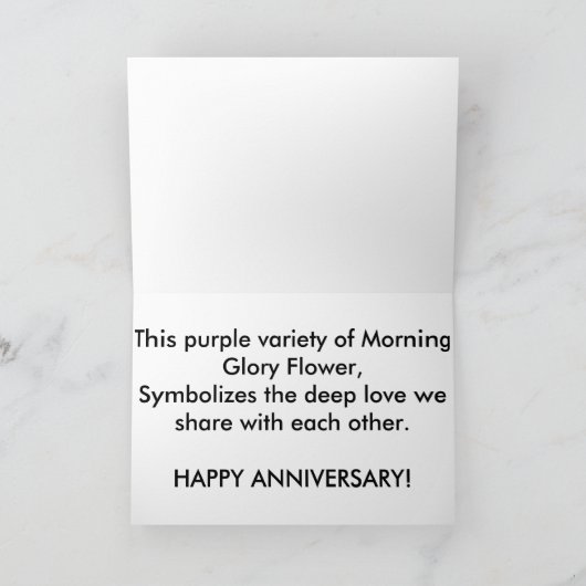 Het Wenskaart van het Jubileum Kaart (Binnen)