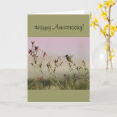 Het Wenskaart van het Jubileum met het Ontwerp van Kaart (Gele Bloem)