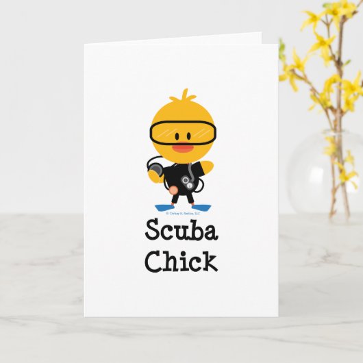 Het Wenskaart van het Kuiken van de Kaart (Gele Bloem)