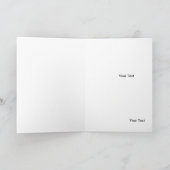 Het Wenskaart van het Meisje van de nar Kaart (Binnen)