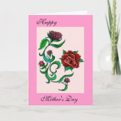 Het Wenskaart van het moederdag Kaart (Voorkant)
