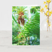 Het Wenskaart van het oerwoud Kaart (Gele Bloem)