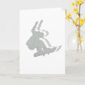 Het Wenskaart van het Ontwerp van het Logo van Kaart (Gele Bloem)