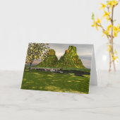 Het Wenskaart van het Schouwspel van naturen Kaart (Gele Bloem)