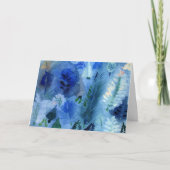 Het wenskaart van het Sprookjesland van de winter Kaart (Voorkant)