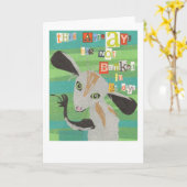 Het Wenskaart van het Stem vóór van het stem vóór Kaart (Gele Bloem)