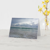 Het Wenskaart van het Strand van Cana van Punta Kaart (Gele Bloem)