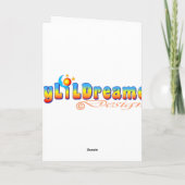 Het wenskaart van het tennis kaart (Achterkant)