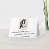 Het Wenskaart van het Verloving van het huwelijk Bedankkaart (Achterkant)